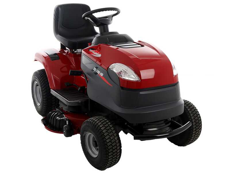 Castelgarden XD 150 HD - Tracteur tondeuse avec &eacute;jection lat&eacute;rale et moteur ST 400