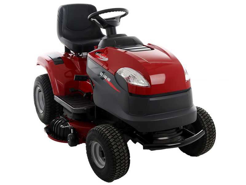 Tracteur tondeuse Castelgarden XD 150 HD avec &eacute;jection lat&eacute;rale et moteur ST 400