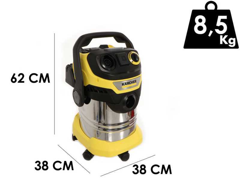 Karcher WD 5 P S V-25/5/22 - Aspirateur multifonction - Souffleur - Bidon 25 L - 1100 W