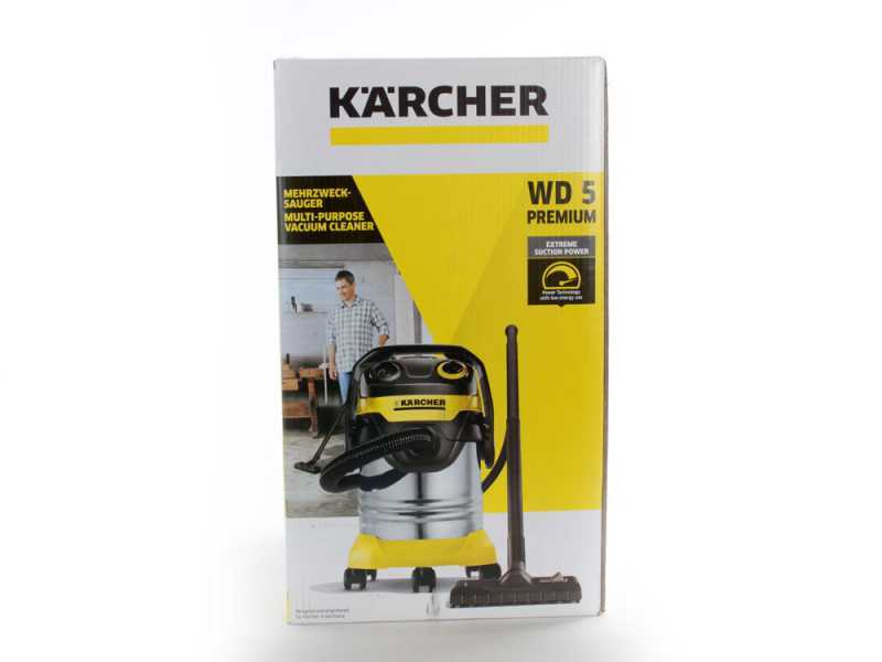 Karcher WD 5 P S V-25/5/22 - Aspirateur multifonction - Souffleur - Bidon 25 L - 1100 W