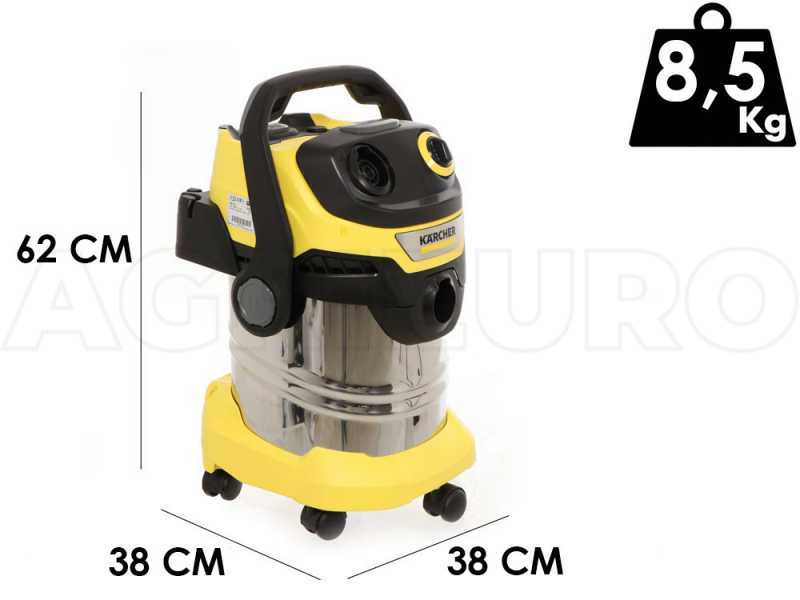 Karcher WD 5 S V-25/5/22 - Aspirateur multifonction - Souffleur - Bidon 25 L - 1100 W