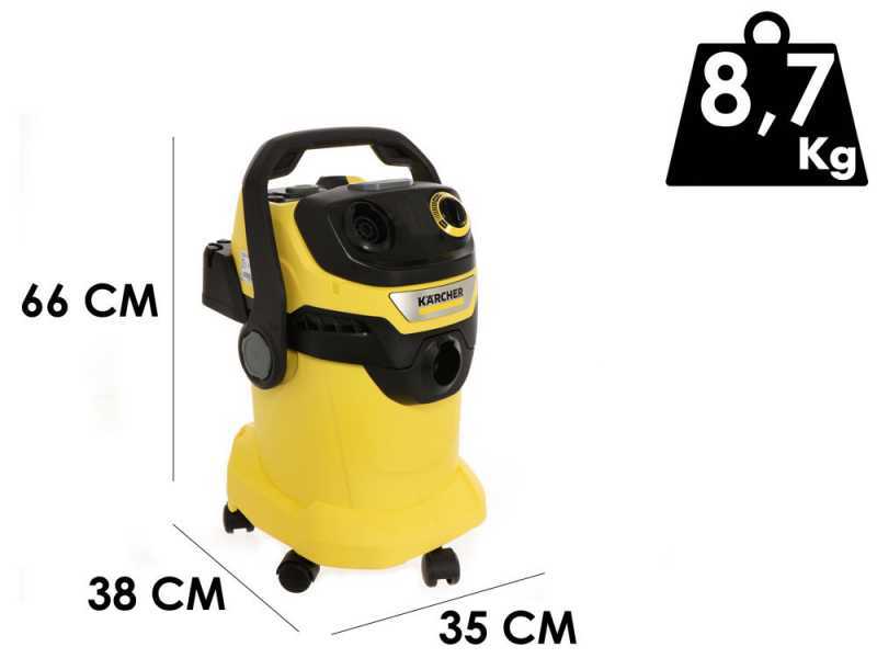 Karcher WD 5 V-25/5/22 - Aspirateur multifonction - Souffleur - Bidon 25 L - 1100 W