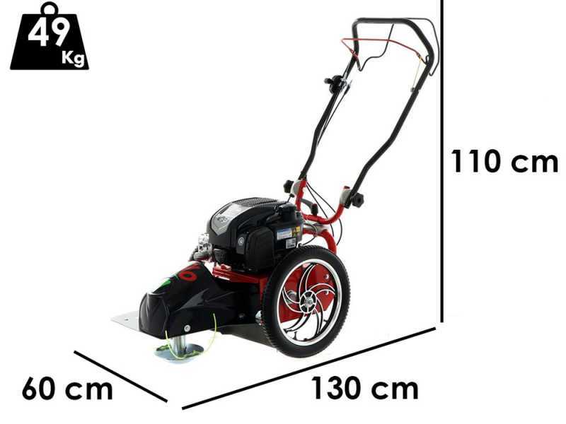 FLO SPEED 7 BS - Tondeuse d&eacute;broussailleuse thermique - Fil + lame - B&amp;S 675 EXi