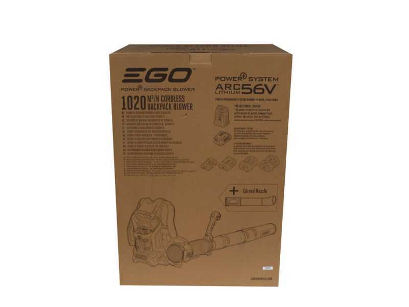 Souffleur &agrave; dos EGO LB6000E - 56V - 5Ah - 193 km/h - SANS BATTERIE NI CHARGEUR