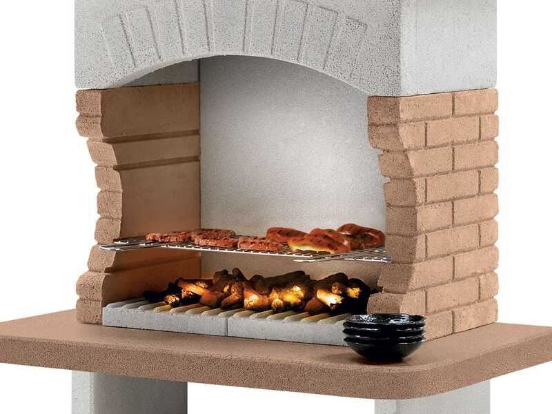 Palazzetti Gran Canaria - Barbecue &agrave; bois et charbon en ma&ccedil;onnerie