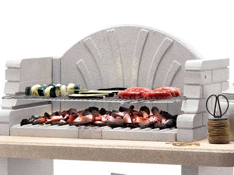 Palazzetti St. Tropez - Barbecue &agrave; bois et charbon en ma&ccedil;onnerie