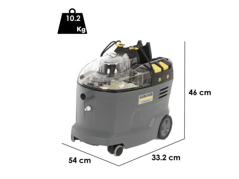 Nettoyeur de textiles &agrave; batterie Karcher Pro Puzzi 9/1 Bp Pack Adv - 36 V