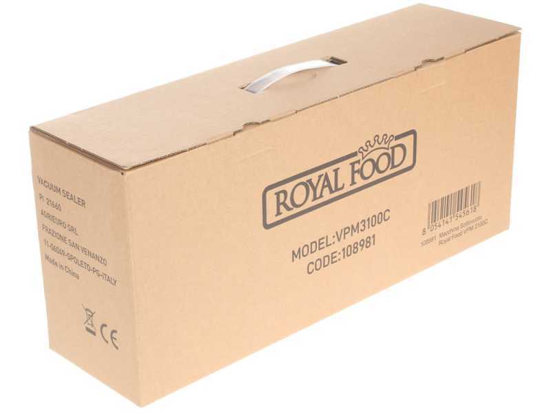 Royal Food VPM 3100 C - Machine sous-vide - Barre de soudure 30 cm 