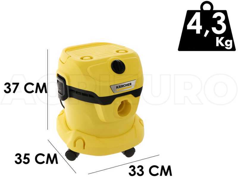 Karcher WD 2 PLUS V-12/4/18/C - Aspirateur multifonction - Bidon 12 L