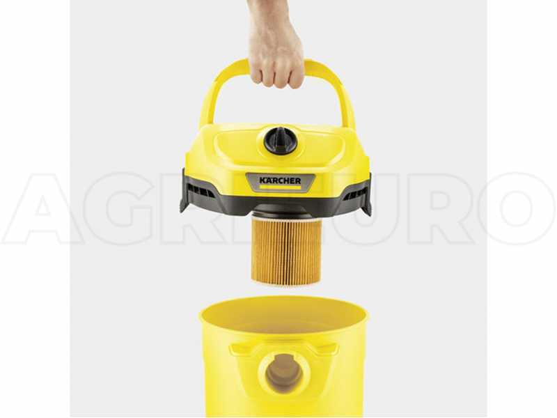 Karcher WD 2 PLUS V-12/4/18/C - Aspirateur multifonction - Bidon 12 L