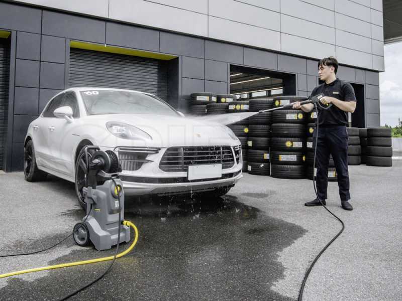 Nettoyeur haute pression &agrave; eau froide Karcher Pro HD X 4/10 Classic - Pression max 145 bars