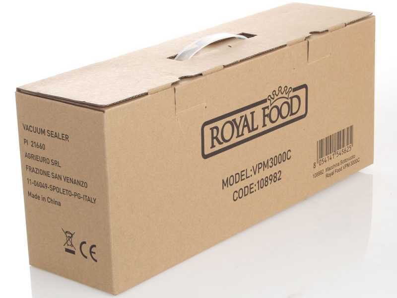 Royal Food VPM 3000 C - Machine sous-vide - Barre de soudure 30 cm