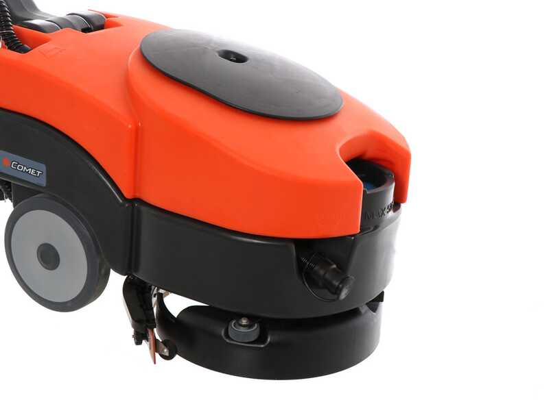 Comet PSW 11 B - Autolaveuse &agrave; batterie - 3 en 1 : lave, s&egrave;che et aspire