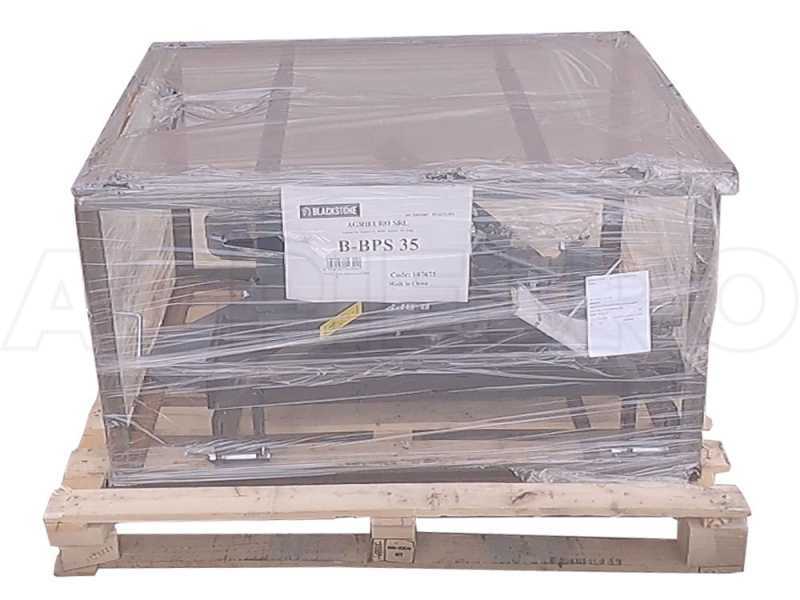 BlackStone B-BPS 35 &ndash; Charrue mono-soc &ndash; R&eacute;glage lat&eacute;ral manuel par vis - Pour tracteurs avec attelage &agrave; trois points