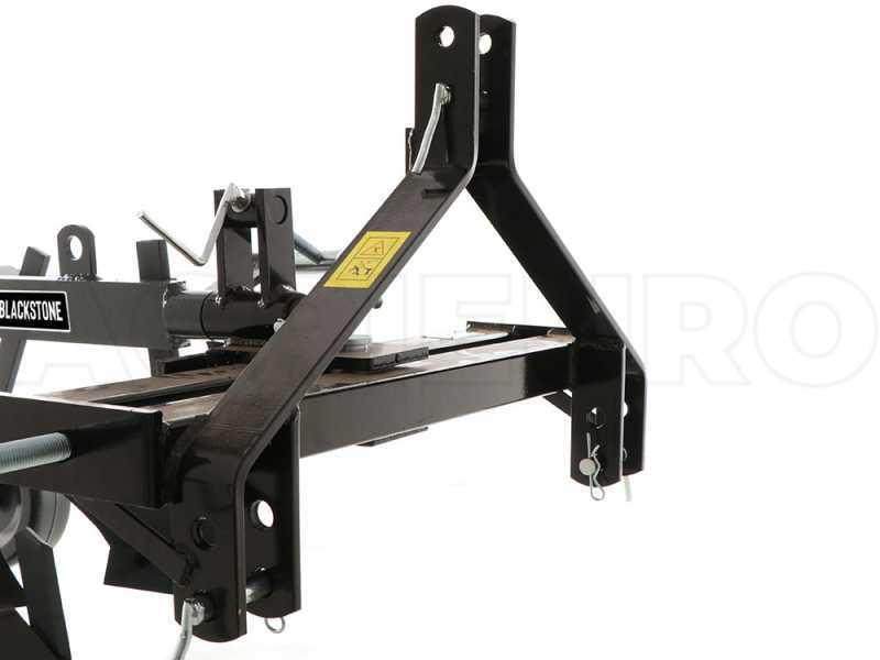 BlackStone B-BPS 35 &ndash; Charrue mono-soc &ndash; R&eacute;glage lat&eacute;ral manuel par vis - Pour tracteurs avec attelage &agrave; trois points
