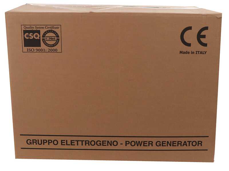 Tecnogen H8000 TE/A - Groupe &eacute;lectrog&egrave;ne triphas&eacute; 6 kW  - Bo&icirc;tier ATS inclus