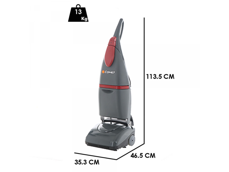 Comet CPS 29 EH - Autolaveuse &eacute;lectrique 3 en 1 : lave, s&egrave;che et aspire