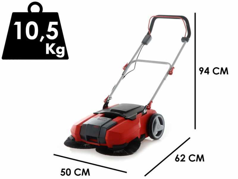 Einhell TE-SW 18/610 Li S - Balayeuse &agrave; batterie avec bac de ramassage - SANS BATTERIE NI CHARGEUR