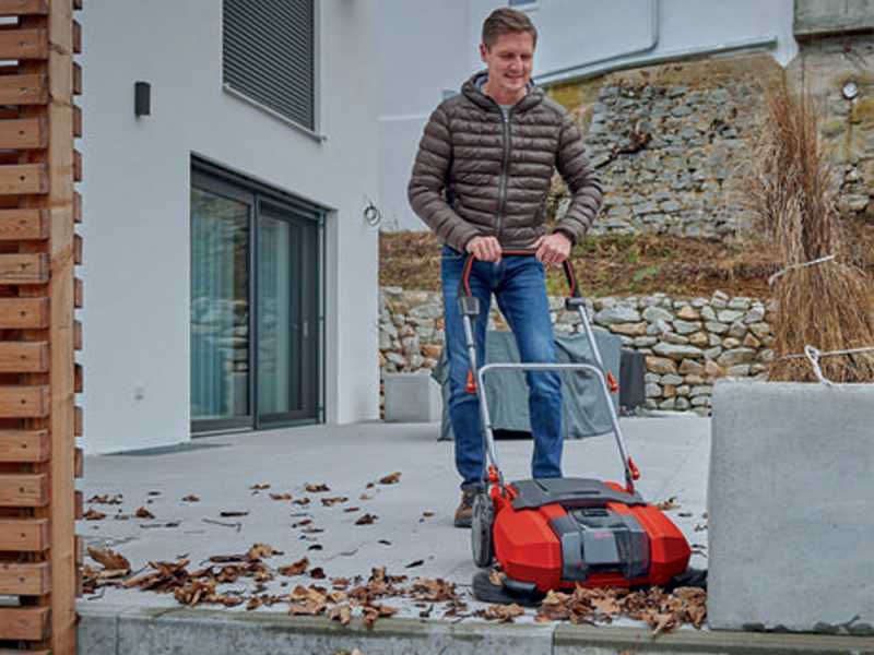 Einhell TE-SW 18/610 Li S - Balayeuse &agrave; batterie avec bac de ramassage - SANS BATTERIE NI CHARGEUR