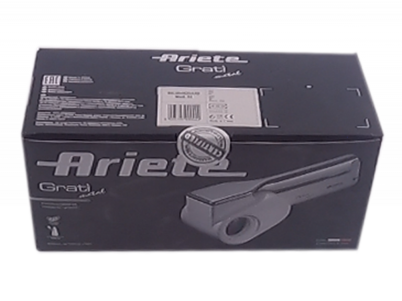Ariete Grat&igrave; METAL 44 - R&acirc;pe &agrave; fromage &agrave; batterie - 2 rouleaux offerts