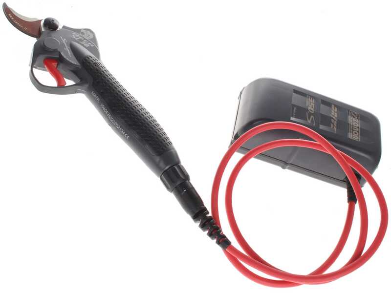 Zanon TIGER SL 38 - S&eacute;cateur &eacute;lectrique de taille sur perche fixe -  50.4V 3.2Ah - 100 cm