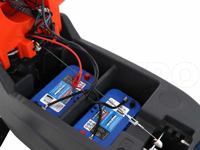 Comet PSW 45 BT - Autolaveuse &agrave; batterie - 3 en 1 : lave s&egrave;che et aspire