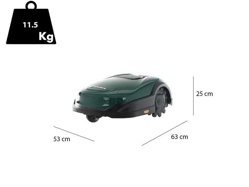 Robomow RK 4000 PRO - Robot tondeuse - avec batterie au lithium 18 V