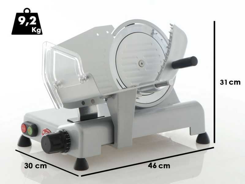 RGV Desy AF 220 AM Silver - Trancheuse avec lame tremp&eacute;e 220mm - 140W