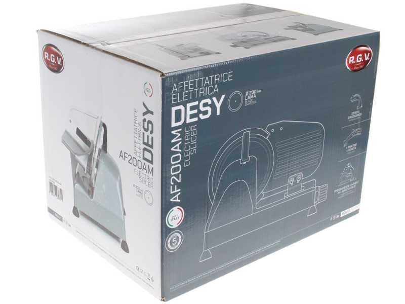 RGV Desy AF 250 AM Silver - Trancheuse avec lame tremp&eacute;e 250mm - 140W
