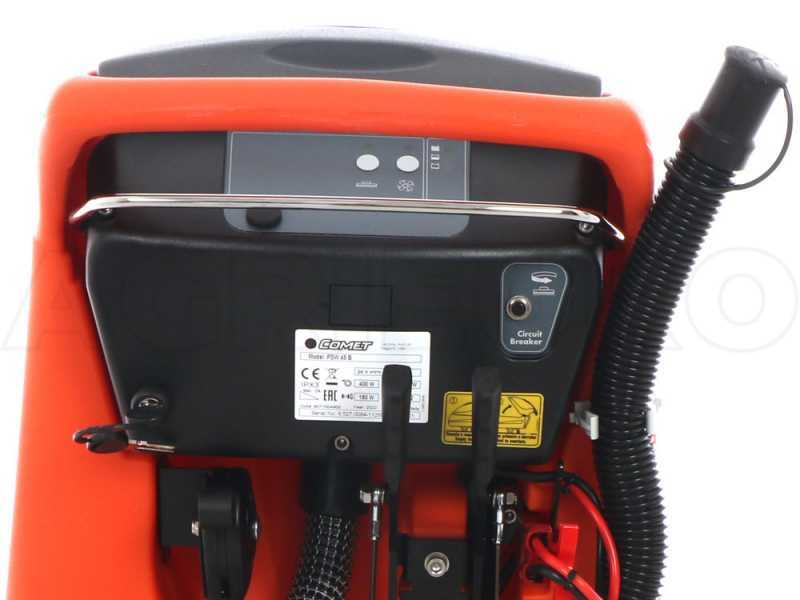 Comet PSW 45 B - Autolaveuse &agrave; batterie - 3 en 1 : lave s&egrave;che et aspire
