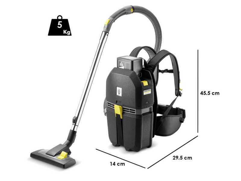 Aspirateur porté à dos Karcher BVL 5/1 Bp Pack en Promotion