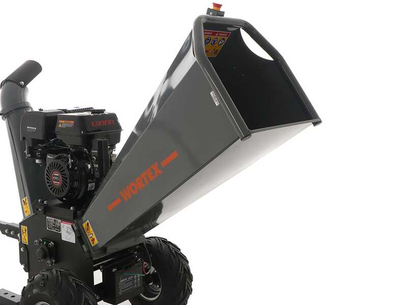 Wortex Drake D420/120L-E - Broyeur de branches thermqiues  - Moteur Loncin G420F avec d&eacute;marrage &eacute;lectrique