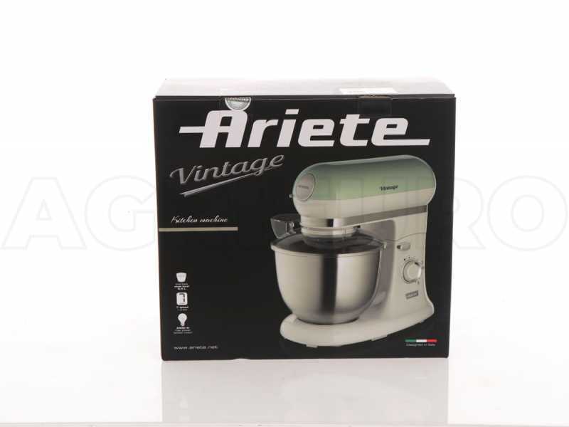 Batteur m&eacute;langeur plan&eacute;taire Ariete Vintage - 7 Vitesses