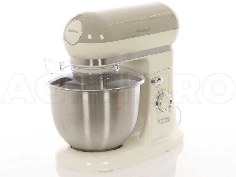 Batteur m&eacute;langeur plan&eacute;taire Ariete Vintage - 7 Vitesses