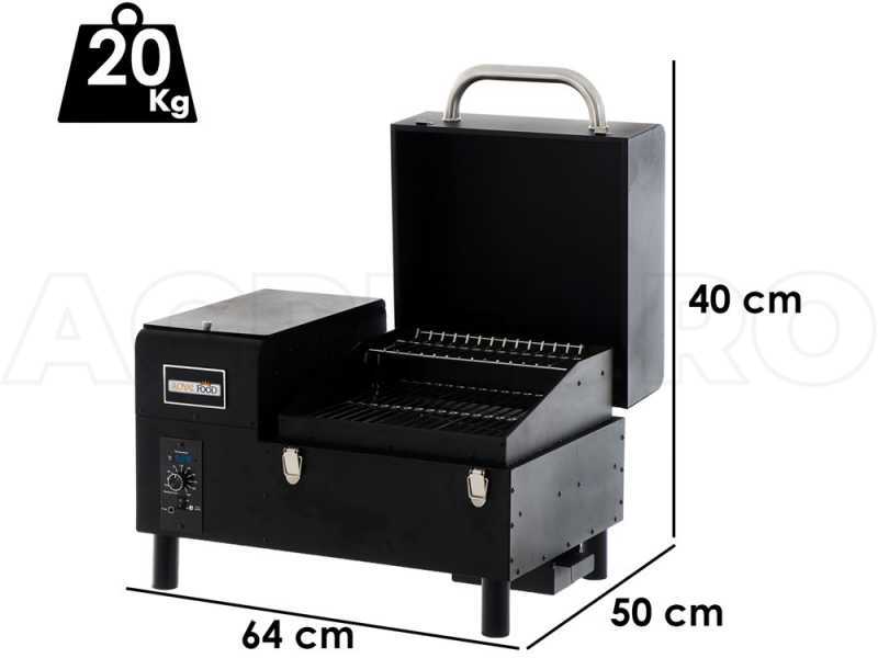 Royal Food Pelletto 130 - Barbecue &agrave; pellets portable