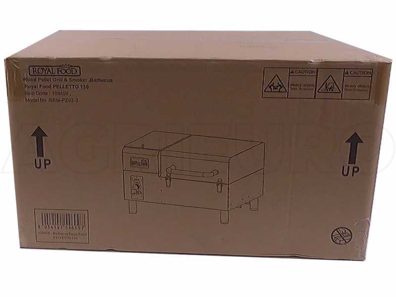 Royal Food Pelletto 140 W - Barbecue &agrave; pellets portable