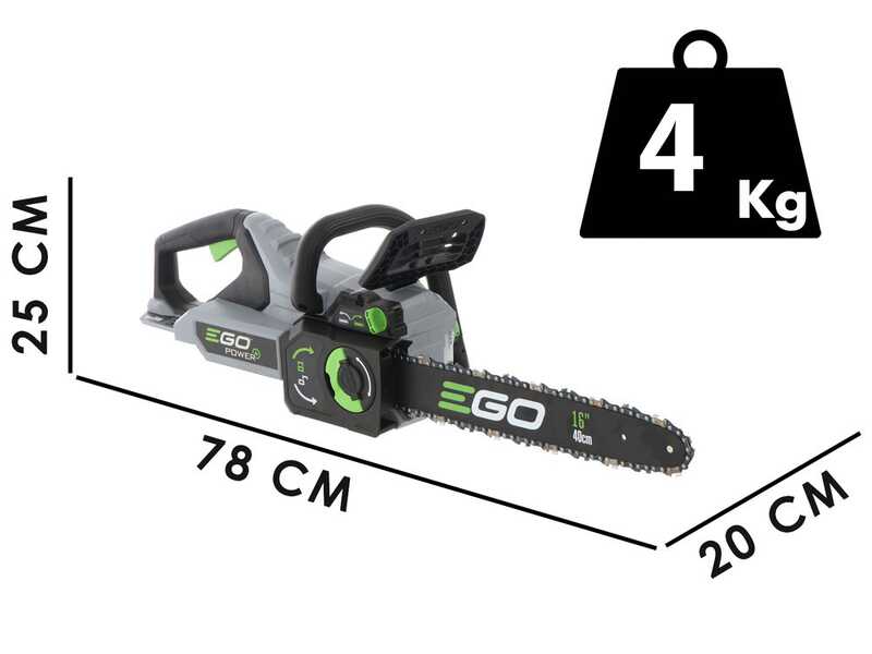PROMO EGO CS1610E 56V - Tron&ccedil;onneuse &agrave; batterie - coupe de 40 cm - SANS BATTERIE NI CHARGEUR