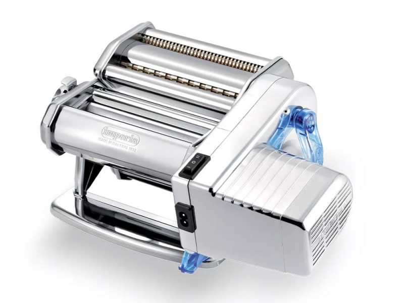 Imperia Electric Ipasta Inox - Laminoir - Machine &agrave; p&acirc;tes &eacute;lectrique/manuelle 65W