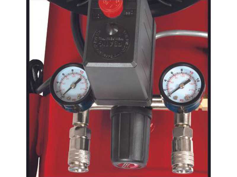 Einhell TC-AC 420/50/10 - Compresseur d'air &eacute;lectrique sur chariot - Moteur 3 CV - 50 L d'air comprim&eacute;