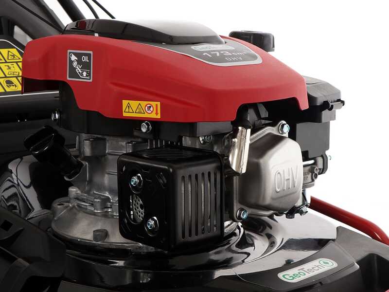 GeoTech S51-170 BMSGW - Tondeuse &agrave; gazon thermique autotract&eacute;e - 4 en 1 - Coupe 51 cm
