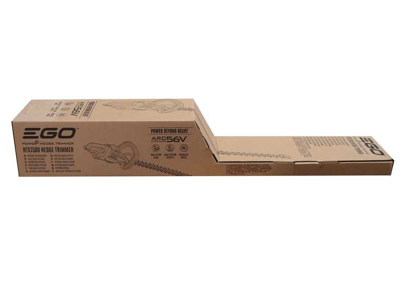 EGO HTX 7500 - Taille-haies &agrave; batterie brushless 56V - SANS BATTERIE NI CHARGEUR