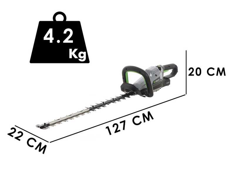 EGO HTX 7500 - Taille-haies &agrave; batterie brushless 56V - SANS BATTERIE NI CHARGEUR