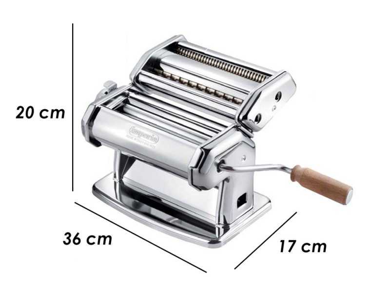 Imperia Pastaia Italiana - Laminoir - Machine &agrave; p&acirc;tes manuelle en INOX