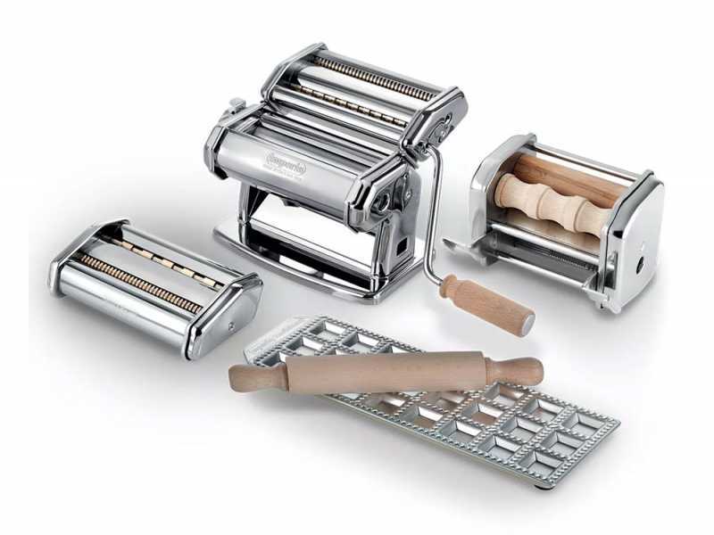 Imperia Fabbrica della Pasta - Laminoir - Machine &agrave; p&acirc;tes manuelle en INOX