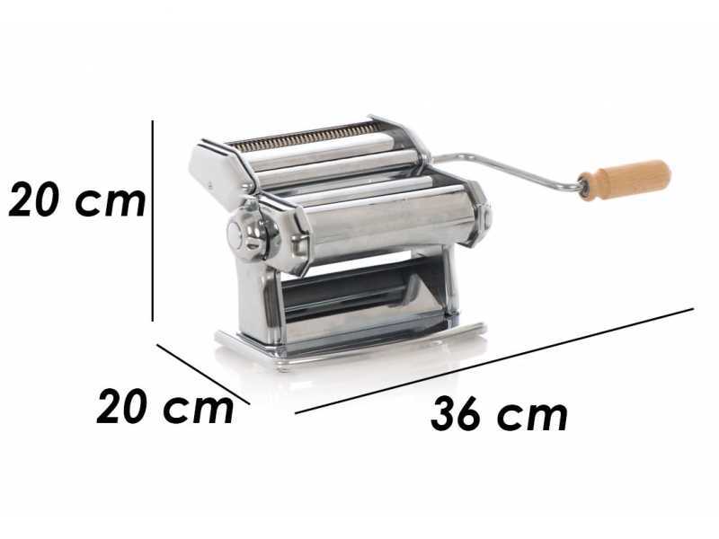 Imperia Fabbrica della Pasta - Laminoir - Machine &agrave; p&acirc;tes manuelle en INOX