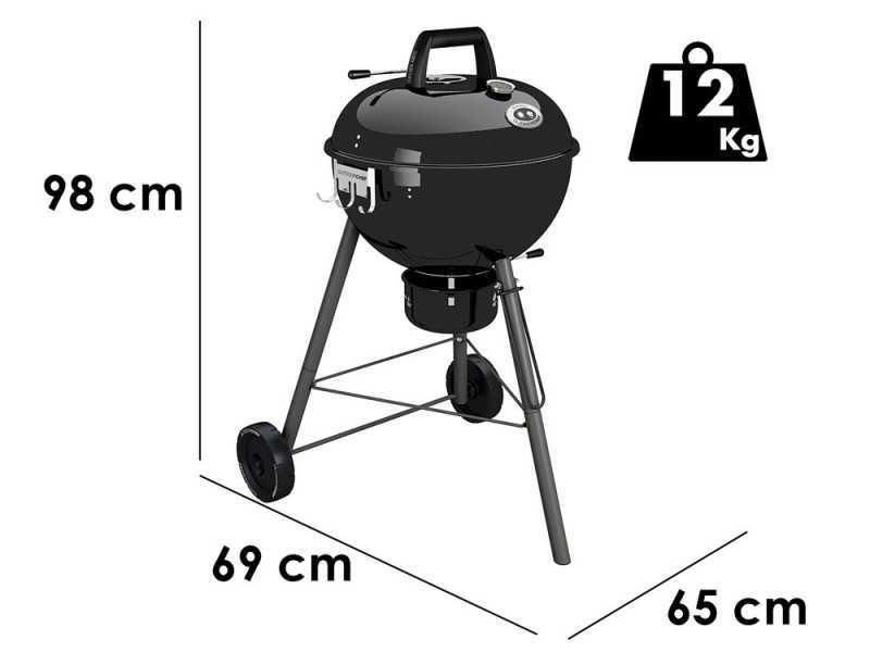 Pince barbecue inox 45 cm