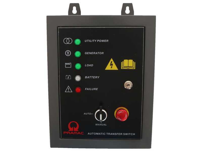Pramac WX 6200 ES ATS - Groupe &eacute;lectrog&egrave;ne &agrave; essence sur chariot 5.8 kW - Continu 5.3 kW Monophas&eacute; + ATS