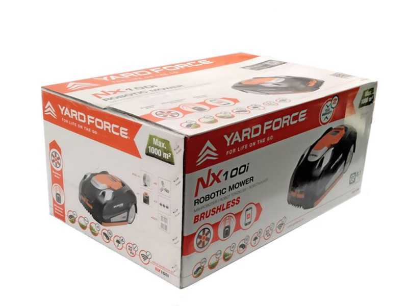 Yard Force NX80i - Robot tondeuse - Gestion via APP avec WI-Fi