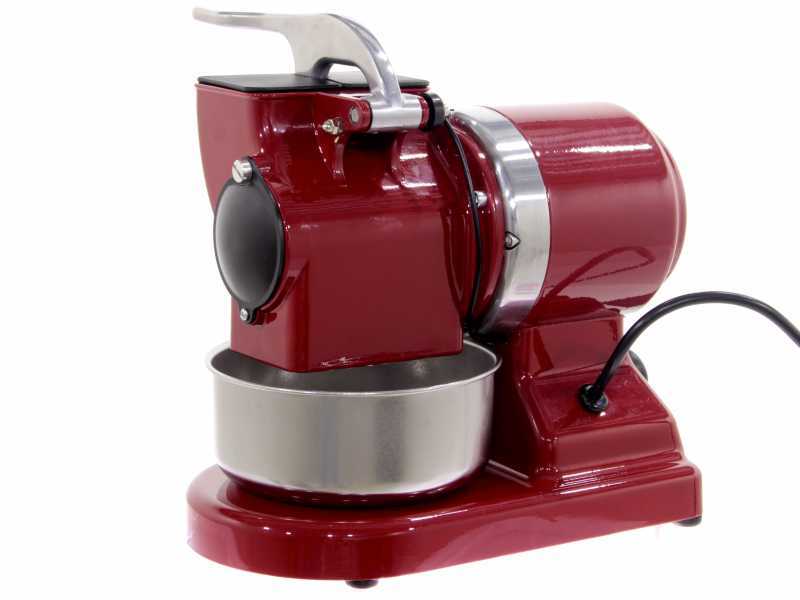 RGV Robusta - R&acirc;pe &agrave; fromage &eacute;lectrique de table Red - En aluminium moul&eacute; - 450W