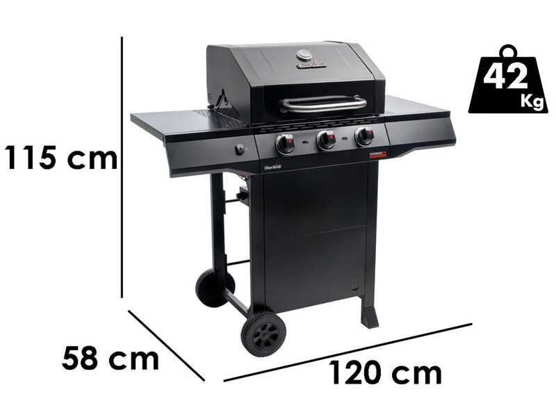 Char-Broil Performance Core B3 CART - Barbecue &agrave; gaz